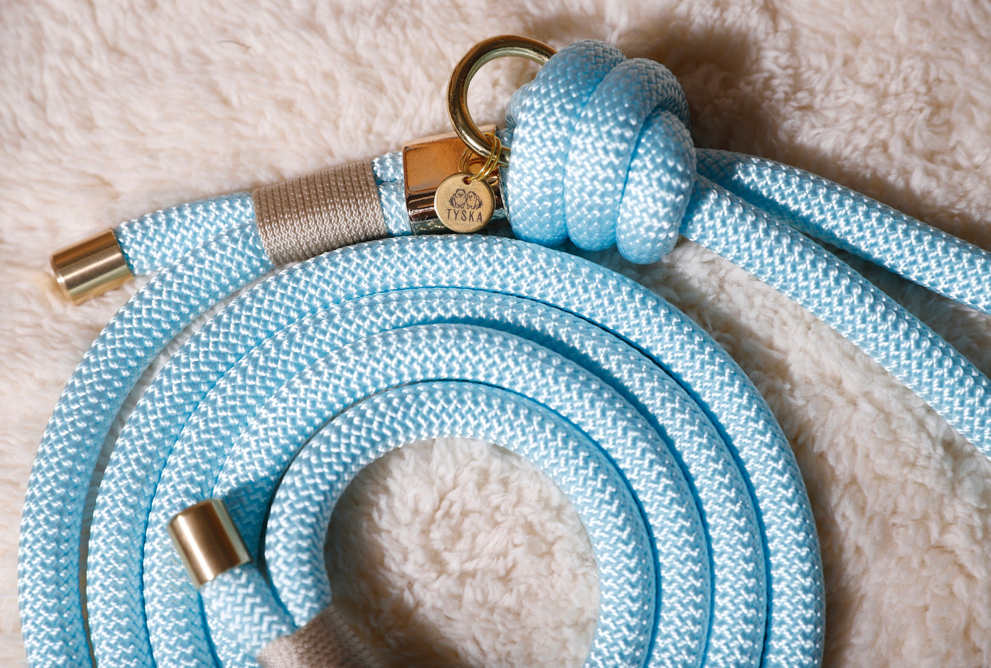 Laisse Bleu pastel