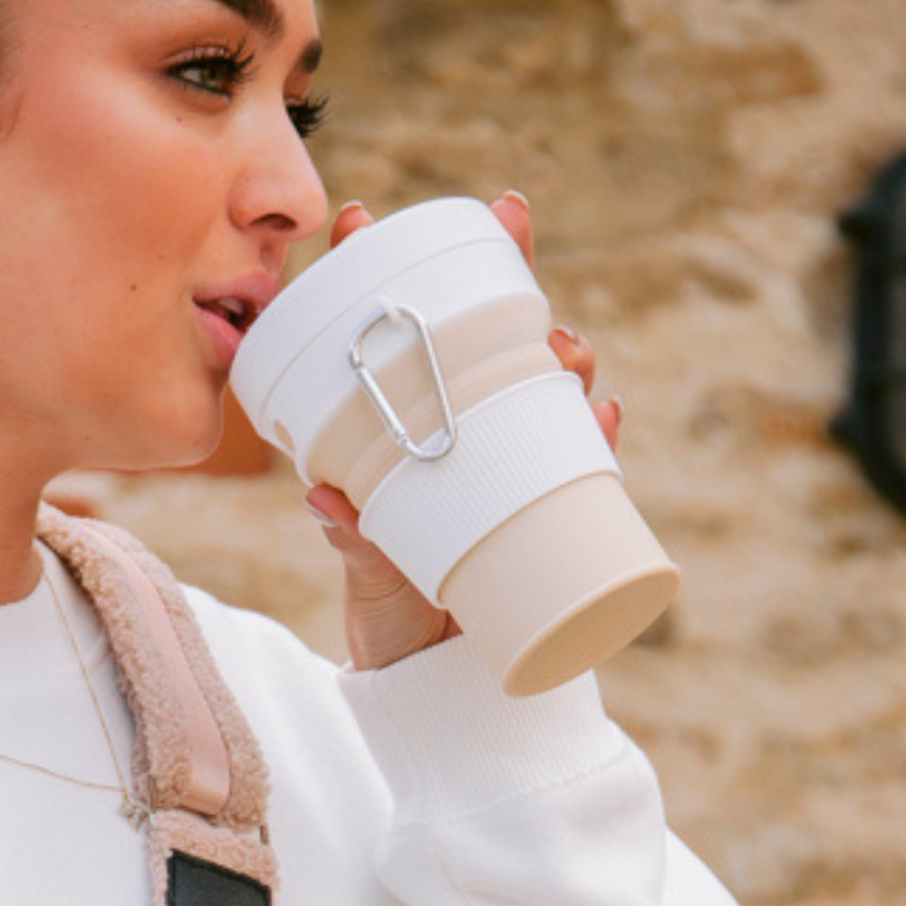 Tasse à café pliable - Nude