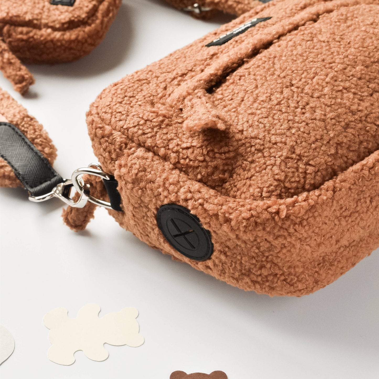 Sac de promenade + sangle + pochette frifri pour chien - Teddy Paddington