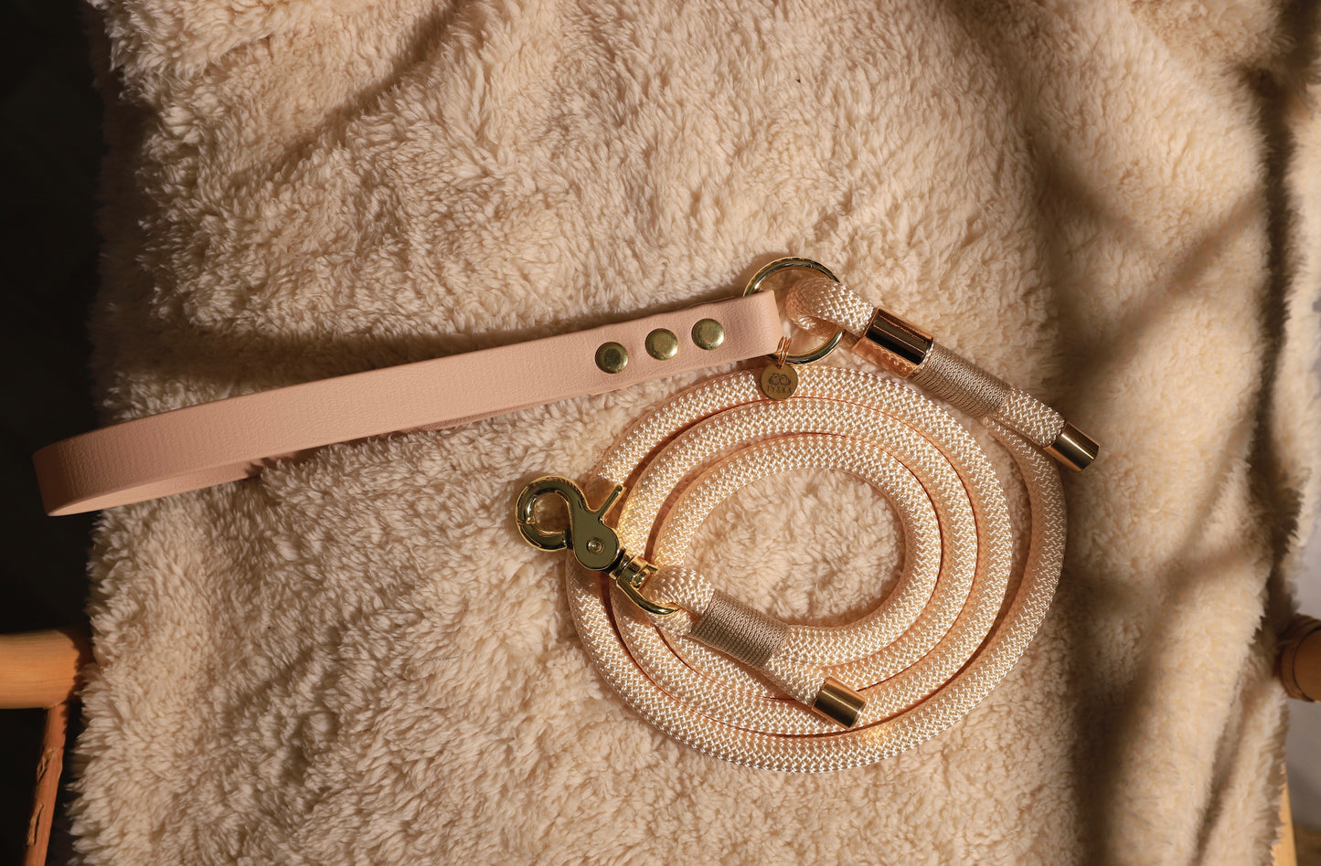 Laisse Full beige