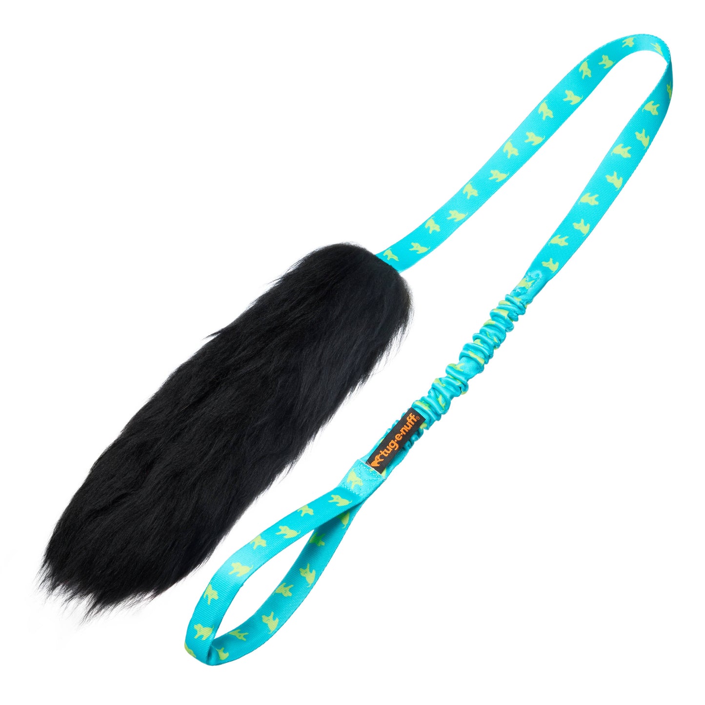 Chasseur élastique en peau de mouton | Jouets interactifs pour chiens | Tug-E-Nuff