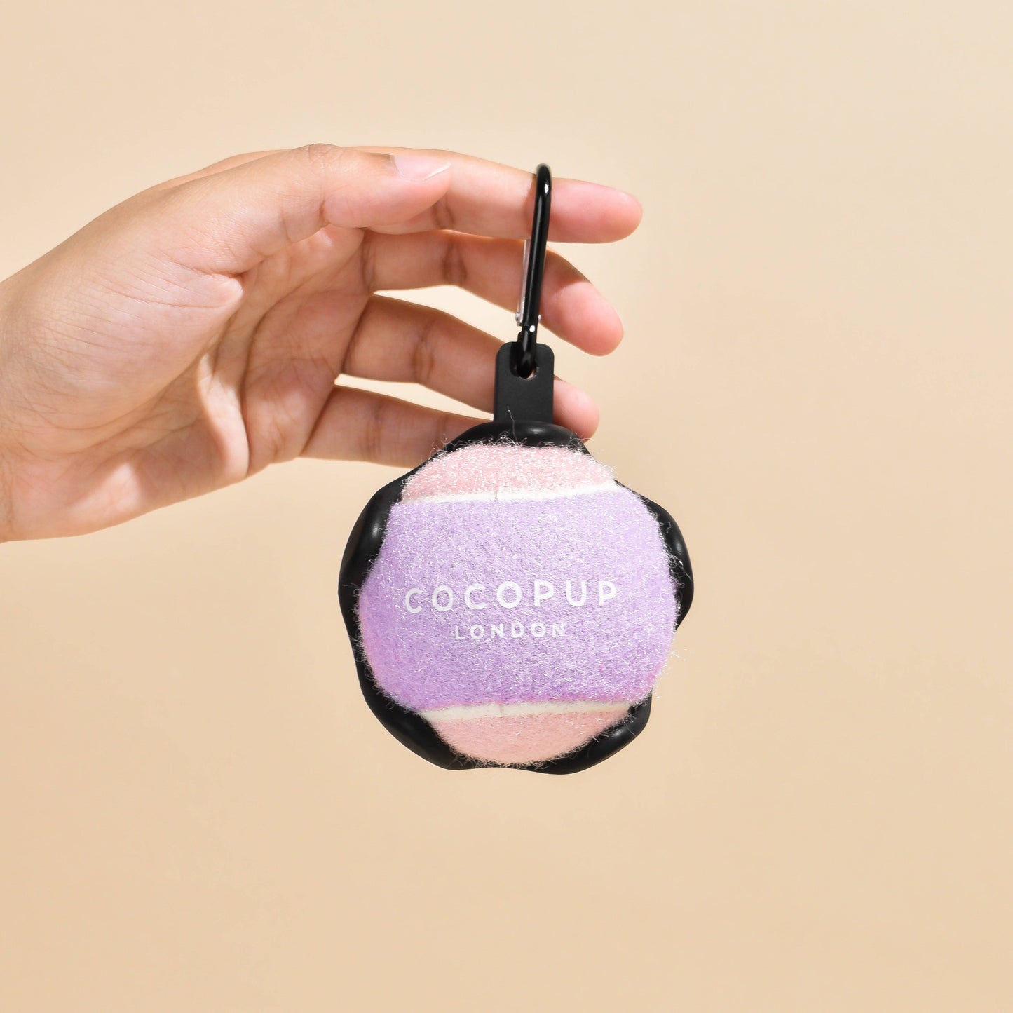 Attache pour balles de tennis - Noir