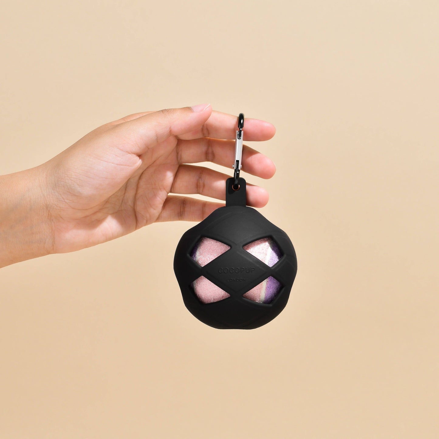 Attache pour balles de tennis - Noir