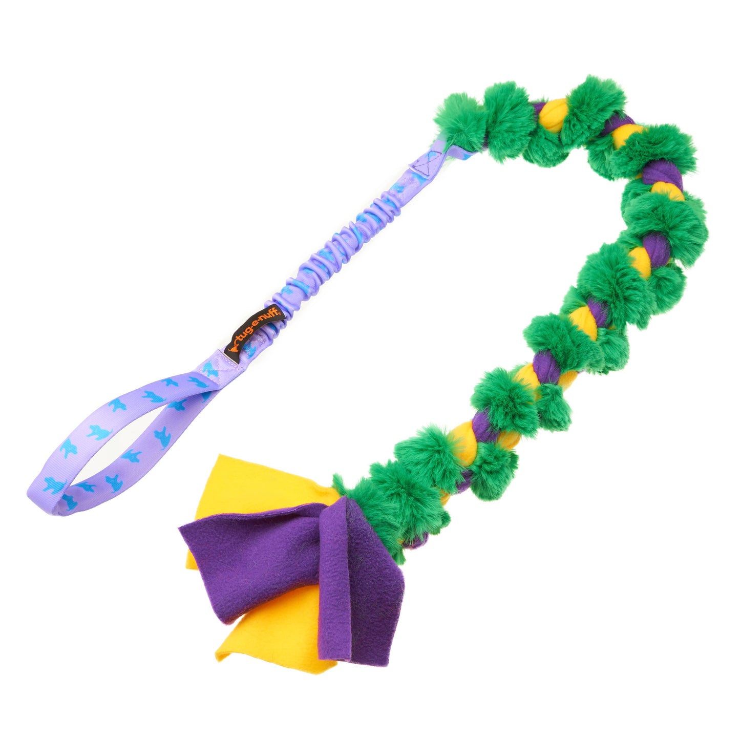 The Big Twizzler | Jouet de remorquage robuste pour chien | Bungee | Tug-E-Nuff