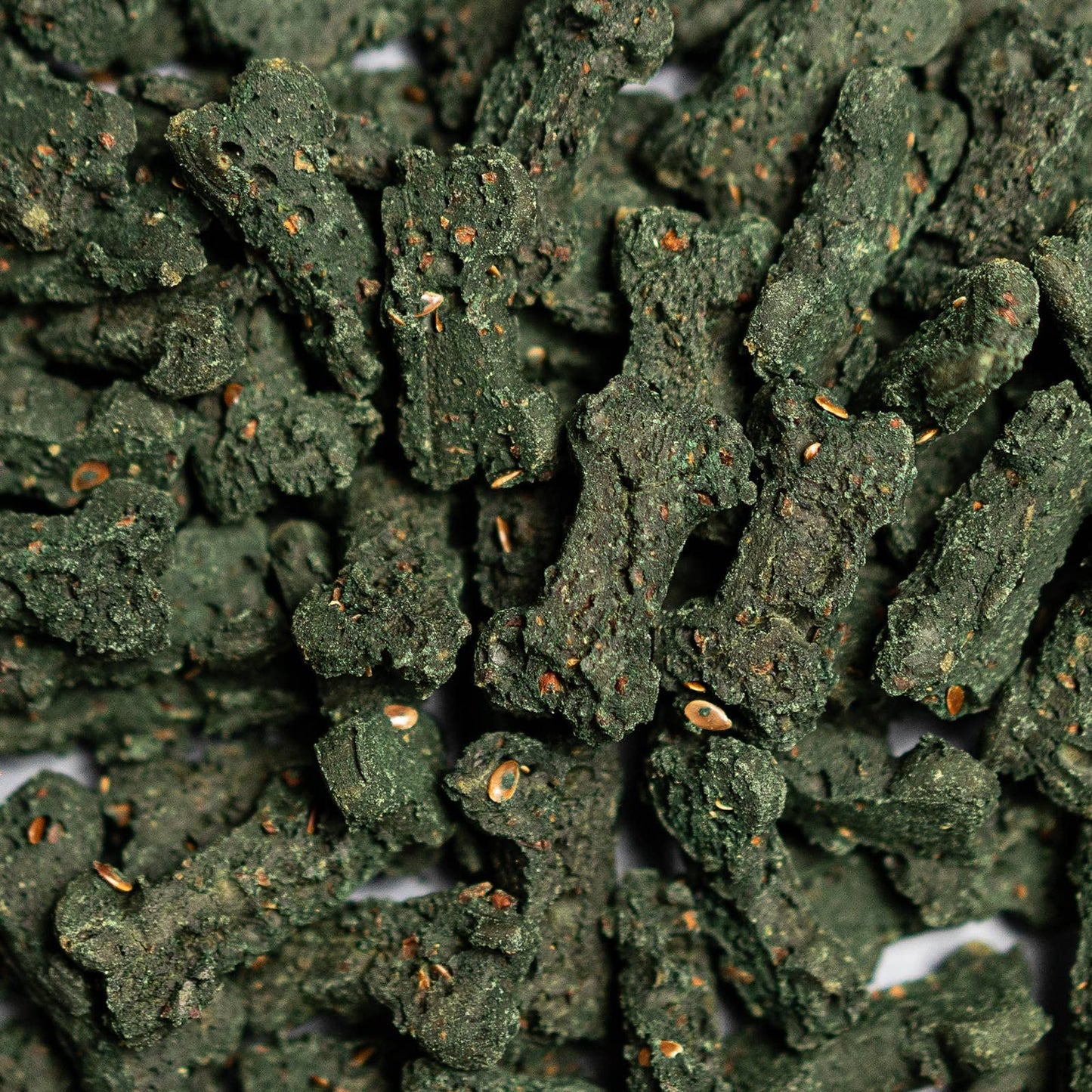 Friandises à la spiruline et carotte