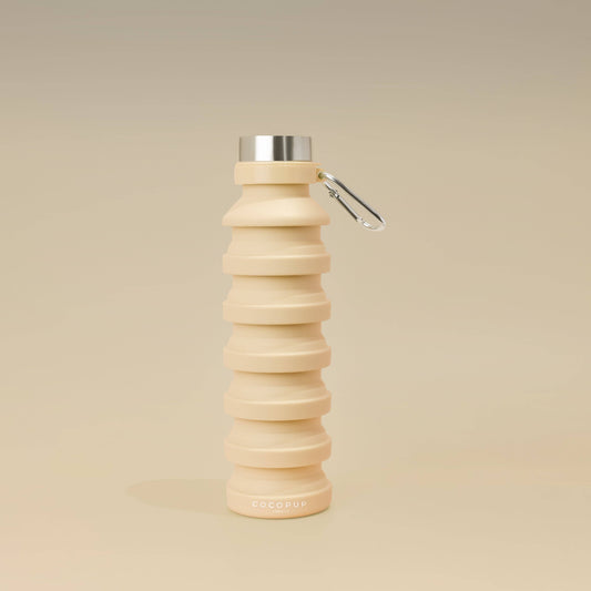 Bouteille d'eau pliable - Nude