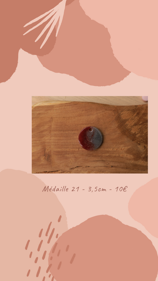 Médaille Flash 21