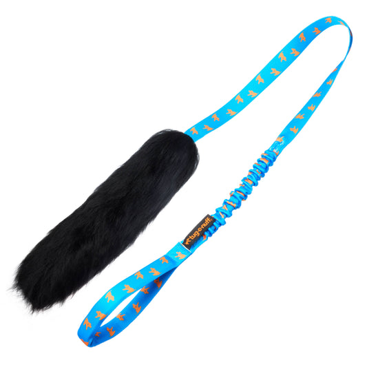 Chasseur élastique en peau de mouton | Jouets interactifs pour chiens | Tug-E-Nuff