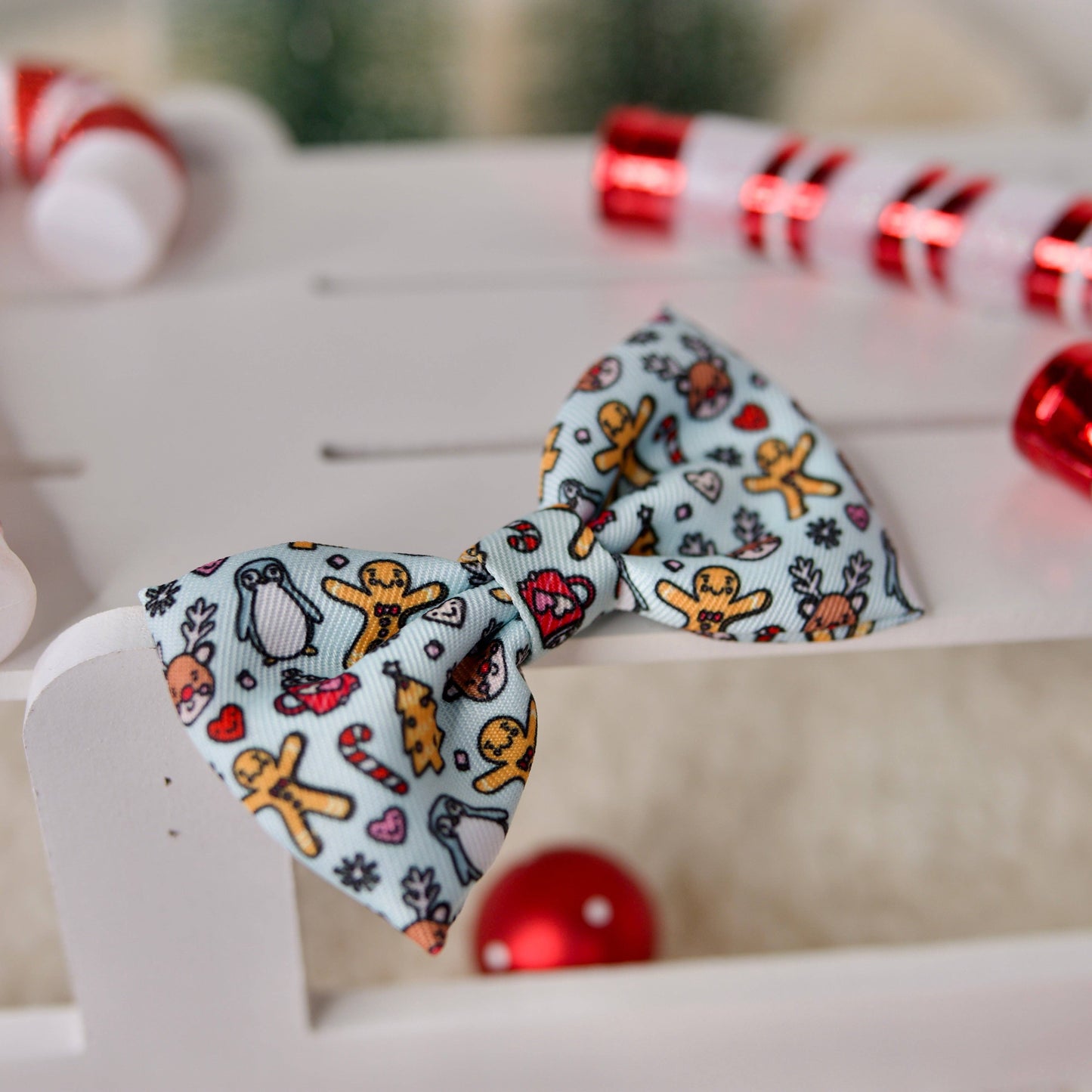 Noeud papillon bonhomme pain d'épice