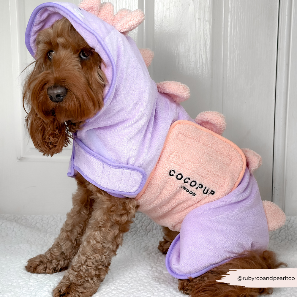 Peignoir de séchage Nessie le Dino