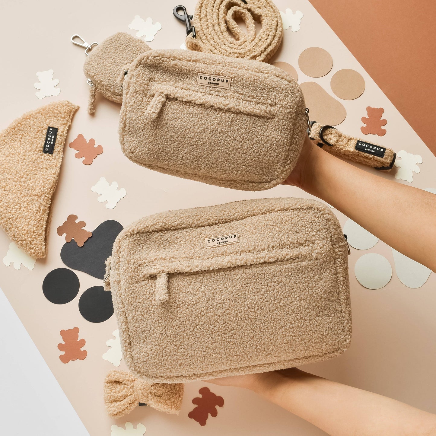 Sac de promenade + anse + pochette frifri - Teddy Rupert