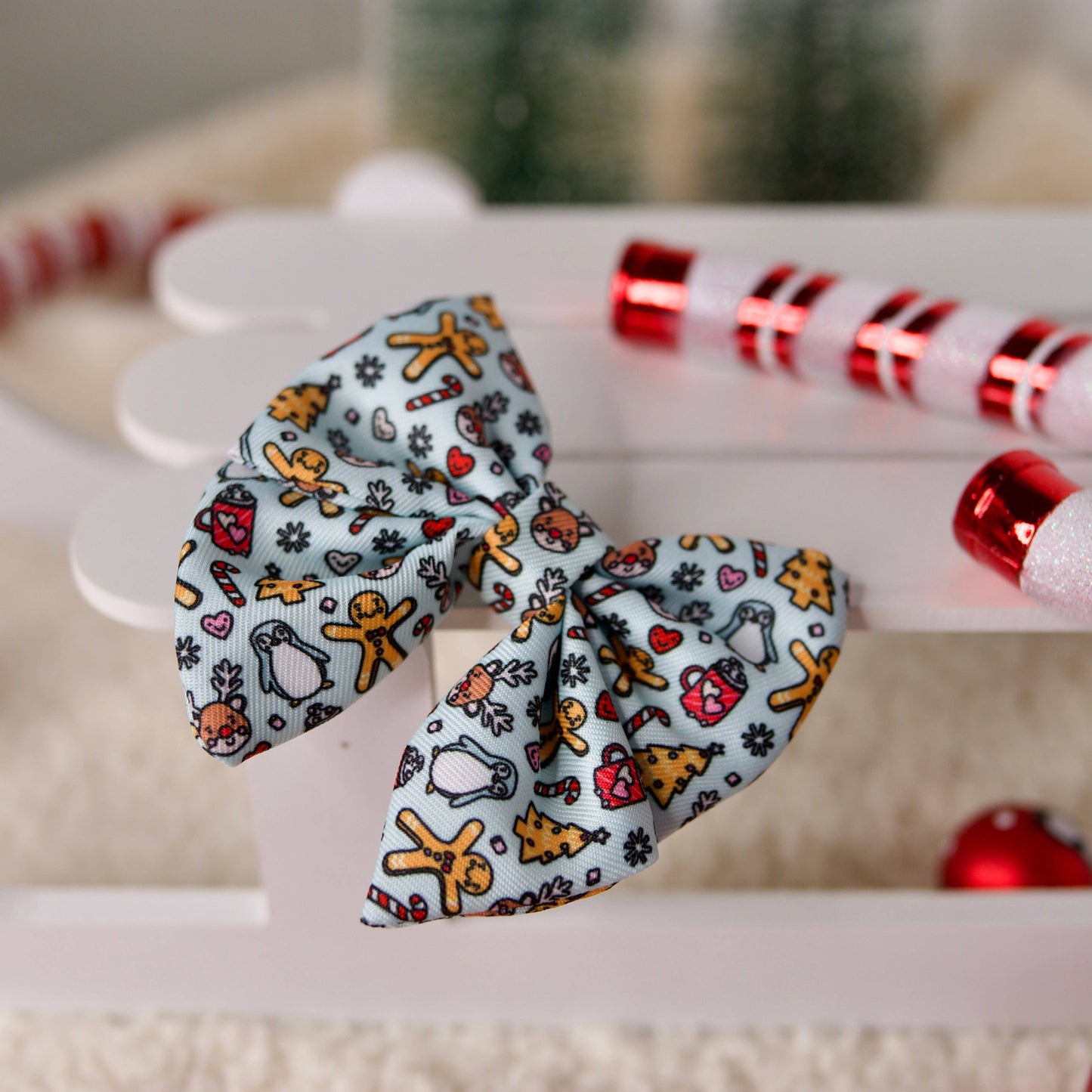 Noeud papillon bonhomme pain d'épice