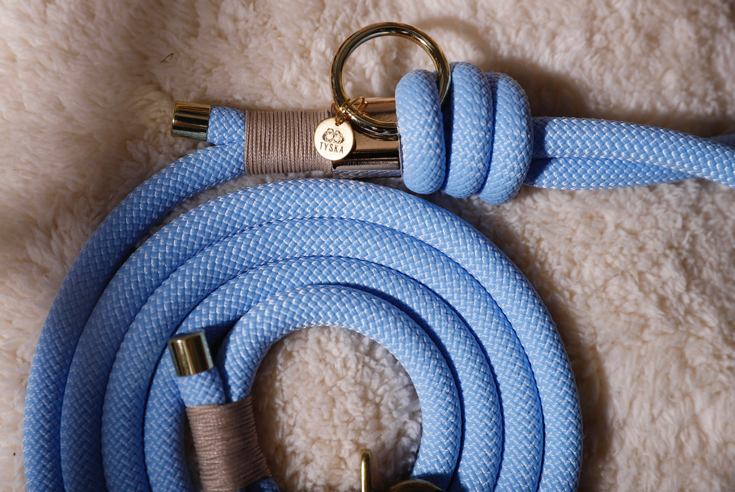 Laisse bleu polar