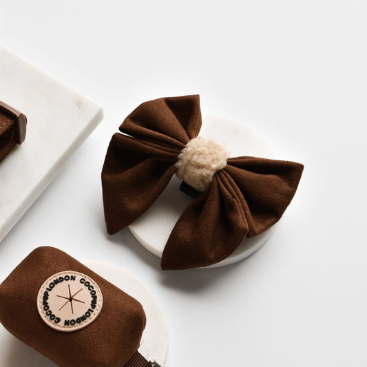 Nœud papillon Aviator Sailor marron