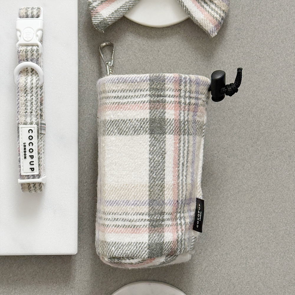 Pochette à friandises à cordon - Carreaux de printemps